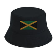 Chapeau bob jamaïque coton brodé couleurs estivales