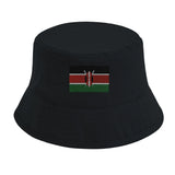 Chapeau bob kenya brodé coton léger couleur tendance