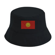 Chapeau bob kirghizistan coton brodé excellente respirabilité