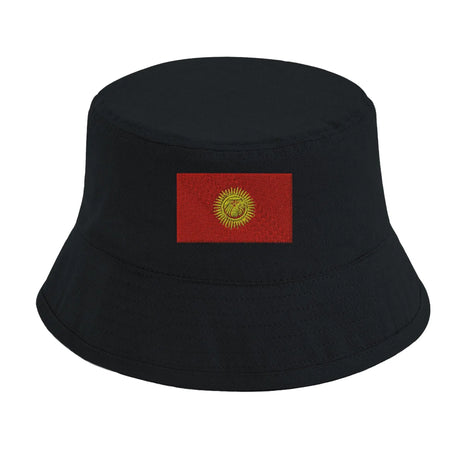 Chapeau bob kirghizistan coton brodé excellente respirabilité