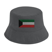 Chapeau bob koweït brodé coton léger couleur tendance