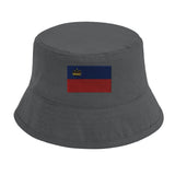 Chapeau bob liechtenstein coton brodé style décontracté