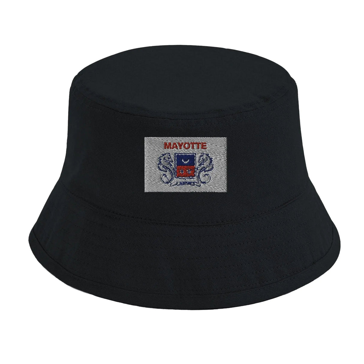Chapeau bob mayotte coton brodé léger et respirant