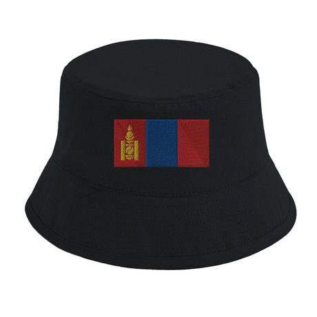 Chapeau bob mongolie coton brodé excellente respirabilité