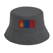 Chapeau bob mongolie coton brodé excellente respirabilité