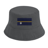 Chapeau bob nauru brodé coton excellente respirabilité