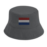 Chapeau bob pays-bas coton brodé respirant tendance