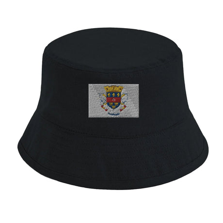 Chapeau bob saint-barthélemy brodé coton respirant