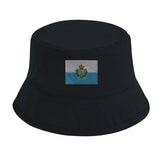 Chapeau bob saint-marin coton brodé couleur excellente respirabilité