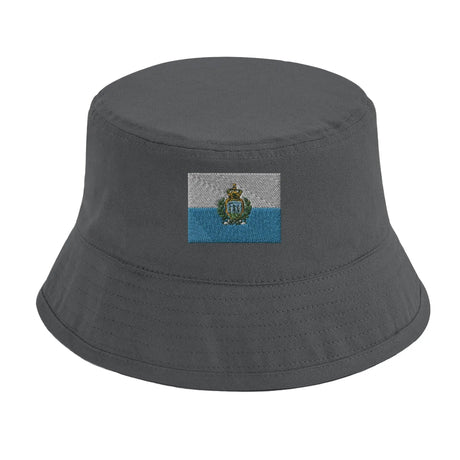 Chapeau bob saint-marin coton brodé couleur excellente respirabilité