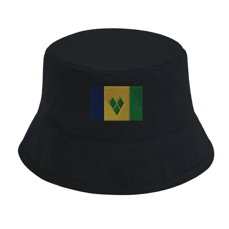 Chapeau bob saint-vincent coton brodé excellente respirabilité
