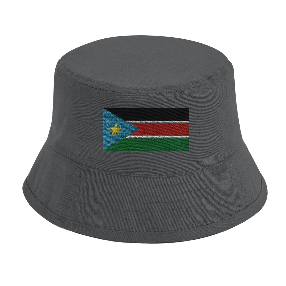 Chapeau bob soudan du sud coton brodé excellente respirabilité