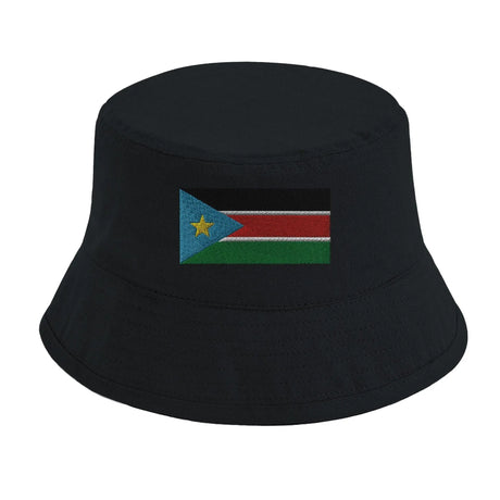 Chapeau bob soudan du sud coton brodé excellente respirabilité