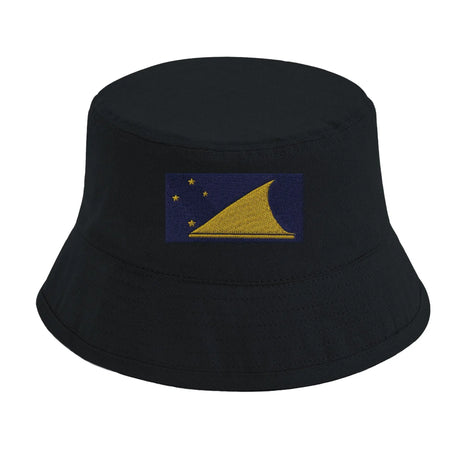Chapeau bob tokelau brodé coton excellente respirabilité