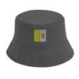 Chapeau bob vatican brodé coton léger couleur tendance