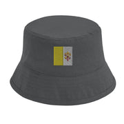 Chapeau bob vatican brodé coton léger couleur tendance