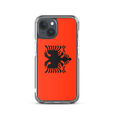 Coque de télephone drapeau albanie - pixelforma