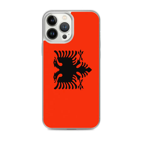 Coque de télephone drapeau albanie - pixelforma