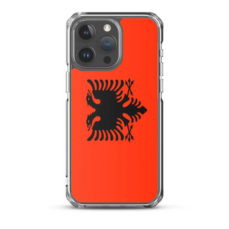 Coque de télephone drapeau albanie - pixelforma