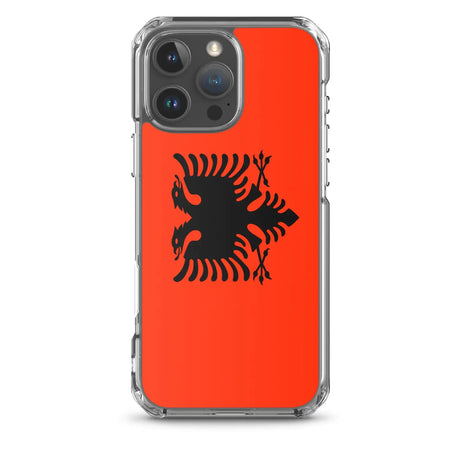 Coque de télephone drapeau albanie - pixelforma