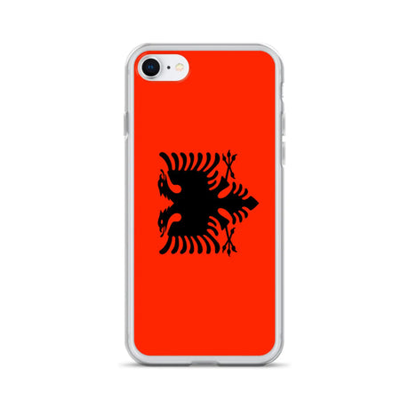 Coque de télephone drapeau albanie - pixelforma