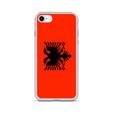 Coque de Télephone Drapeau Albanie
