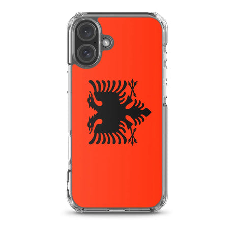 Coque de télephone drapeau albanie - pixelforma