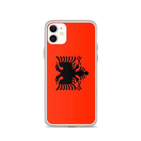 Coque de télephone drapeau albanie - pixelforma
