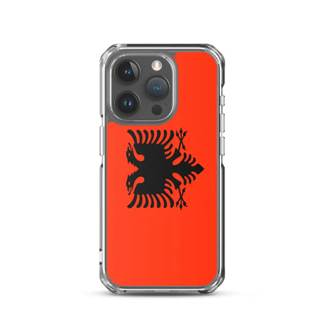 Coque de télephone drapeau albanie - pixelforma