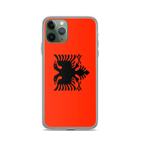 Coque de télephone drapeau albanie - pixelforma