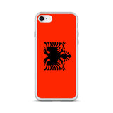 Coque de Télephone Drapeau Albanie