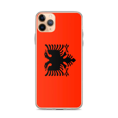 Coque de télephone drapeau albanie - pixelforma
