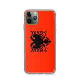 Coque de Télephone Drapeau Albanie