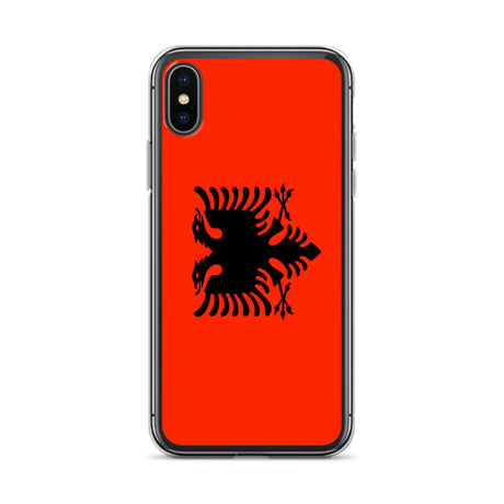 Coque de télephone drapeau albanie - pixelforma