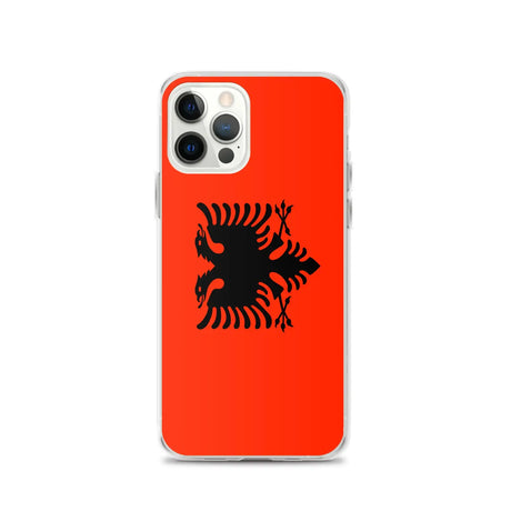 Coque de télephone drapeau albanie - pixelforma