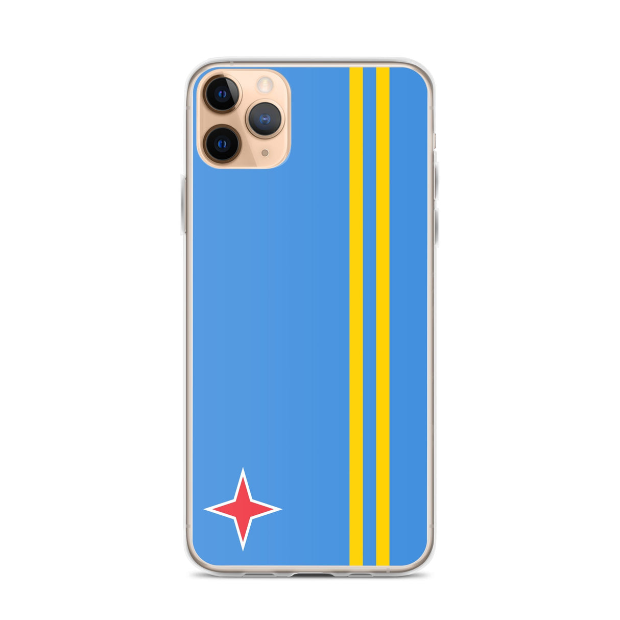 Coque de télephone drapeau aruba - pixelforma