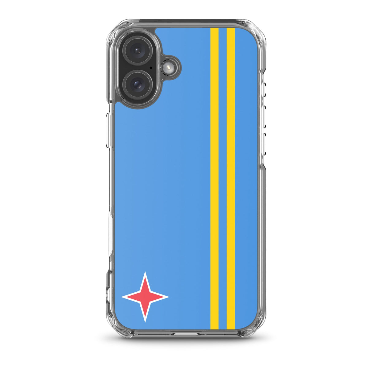 Coque de télephone drapeau aruba - pixelforma