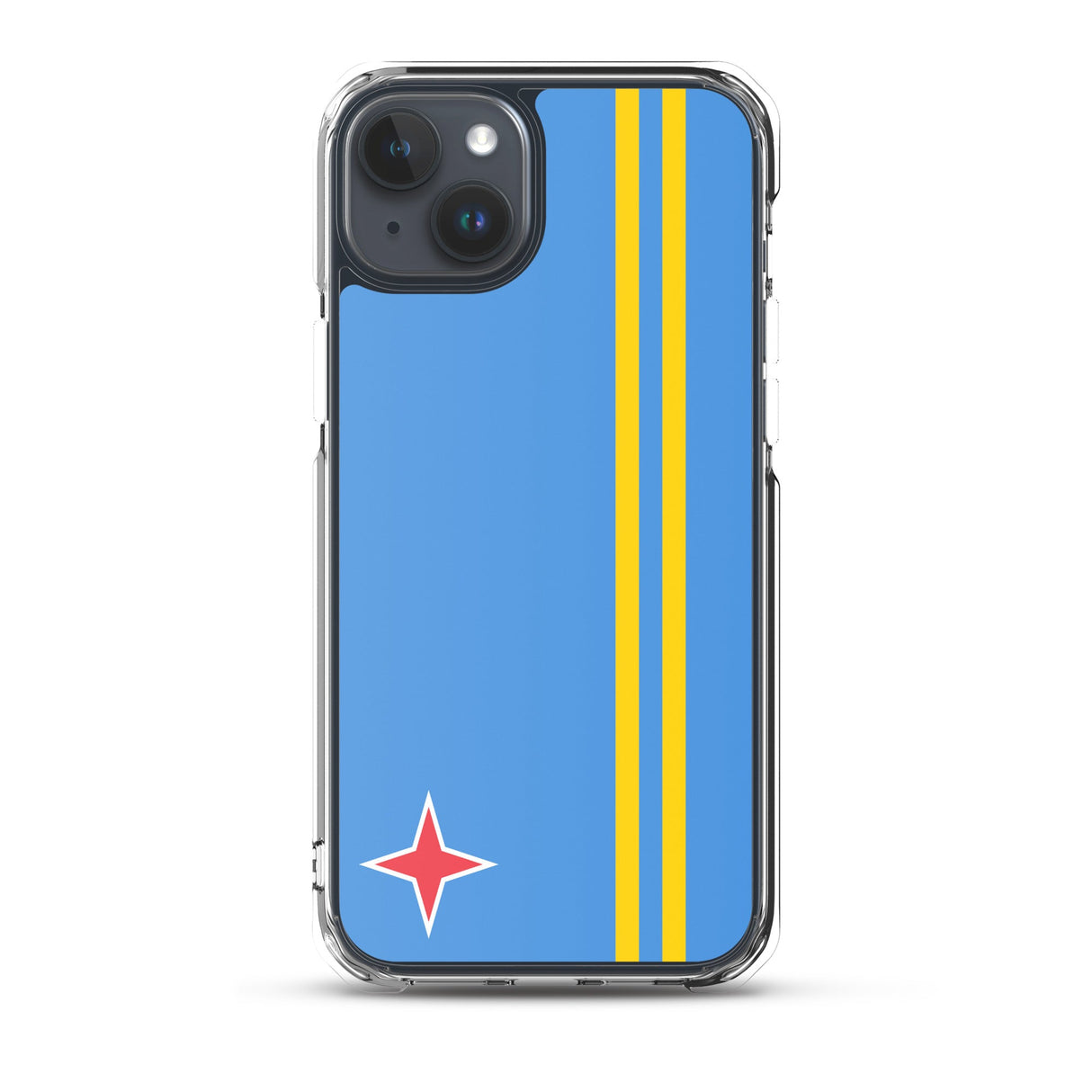 Coque de télephone drapeau aruba - pixelforma