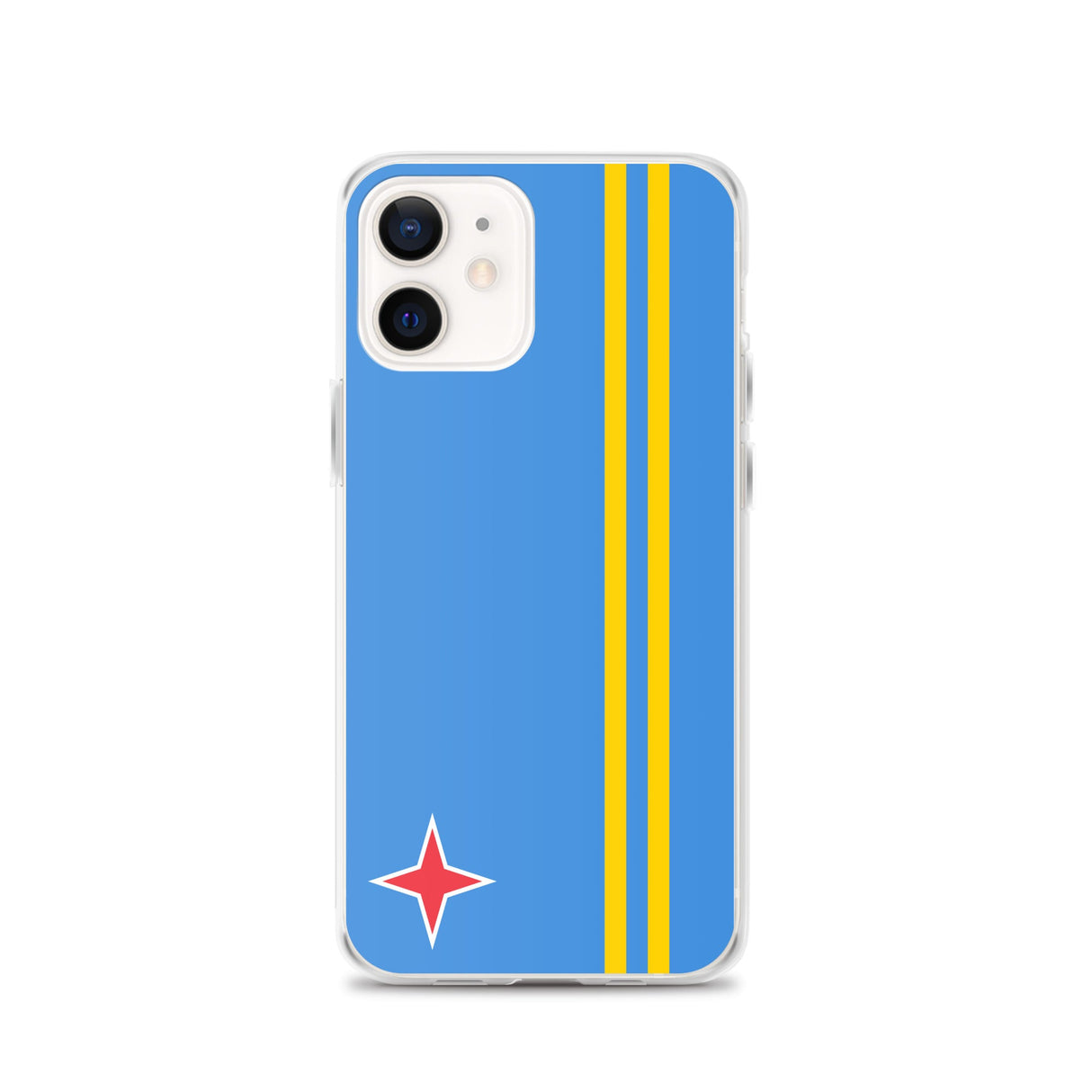 Coque de télephone drapeau aruba - pixelforma