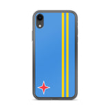 Coque de télephone drapeau aruba - pixelforma