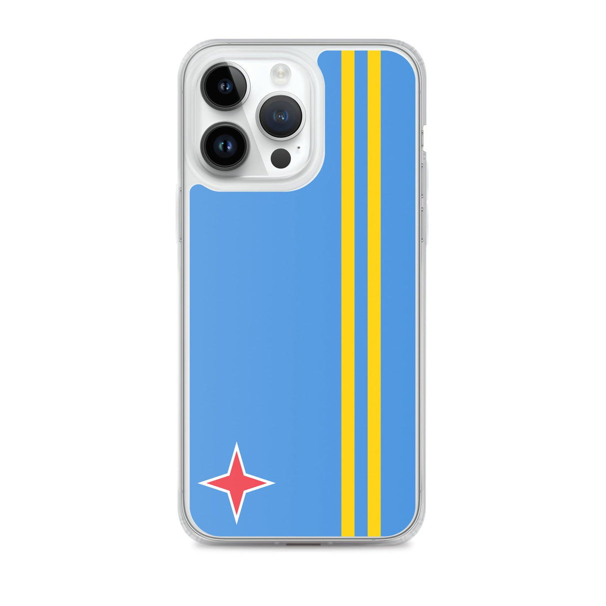 Coque de télephone drapeau aruba - pixelforma