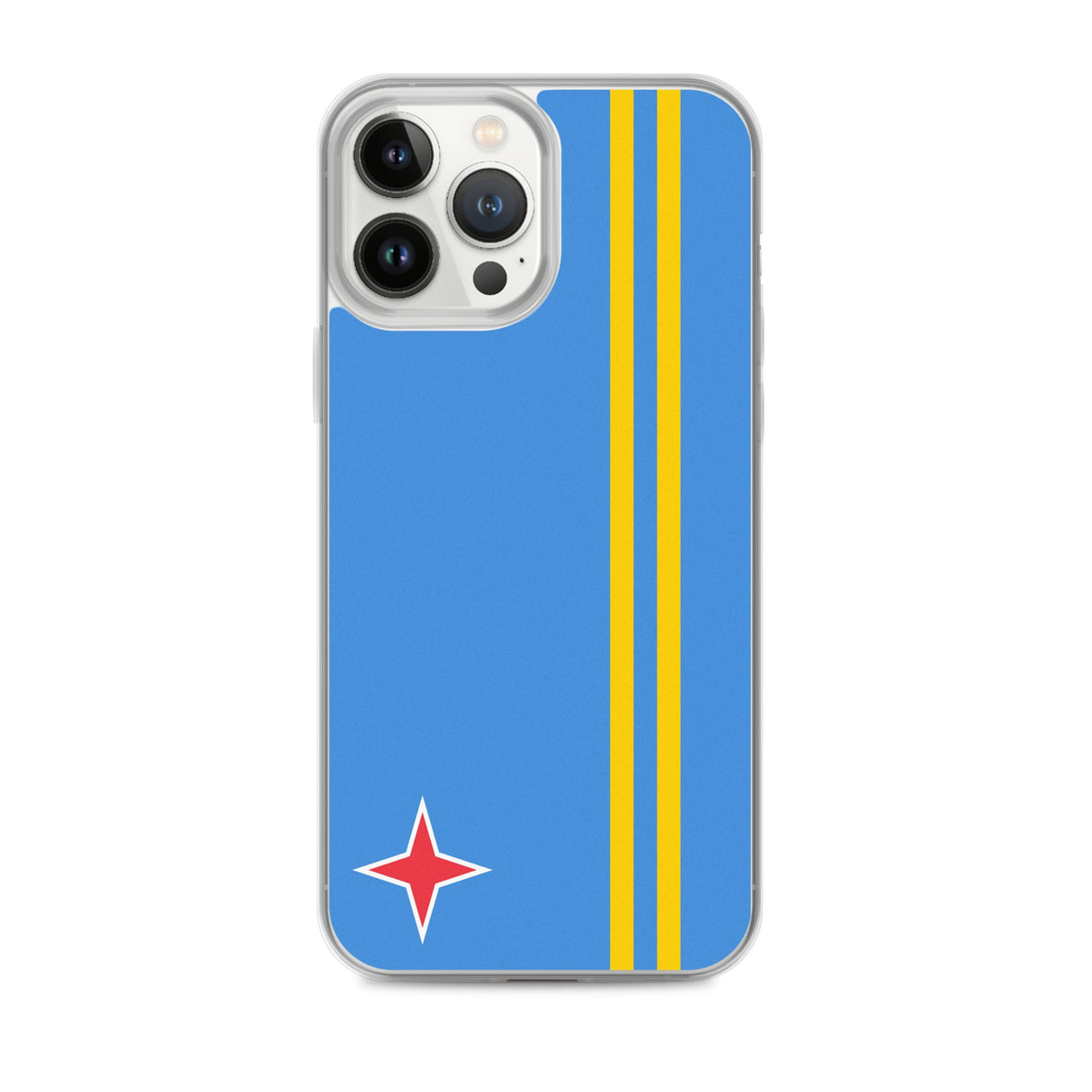 Coque de télephone drapeau aruba - pixelforma