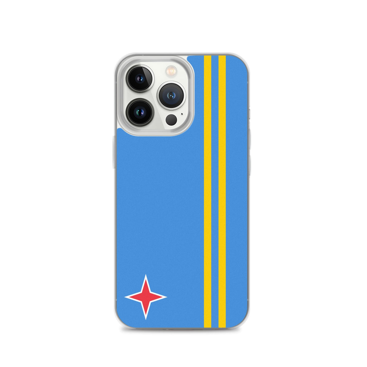 Coque de télephone drapeau aruba - pixelforma