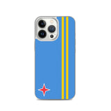 Coque de télephone drapeau aruba - pixelforma