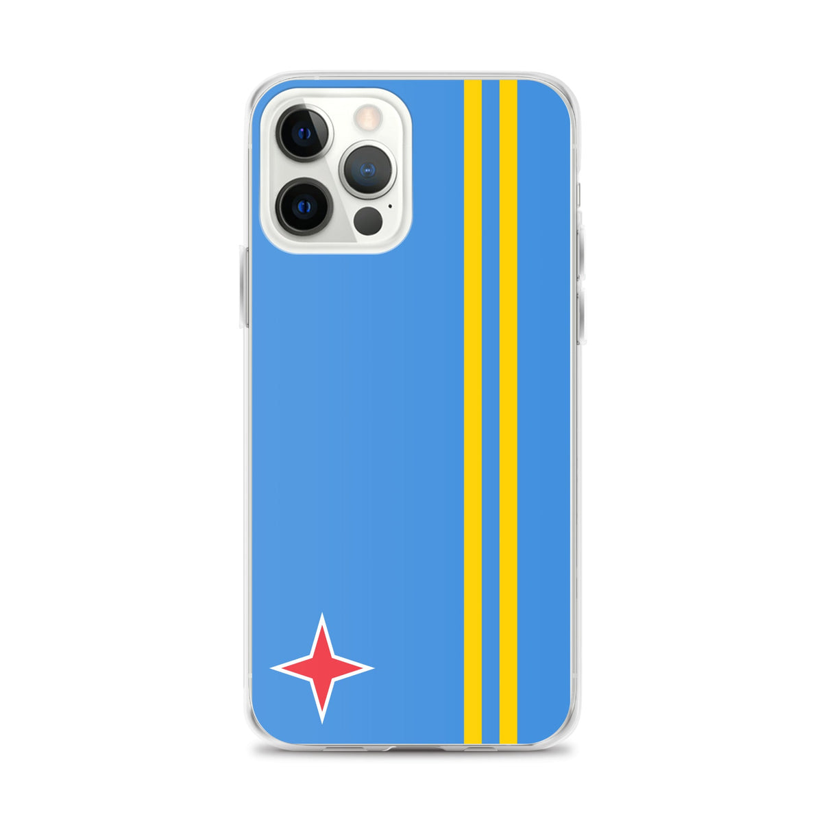 Coque de télephone drapeau aruba - pixelforma