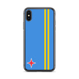 Coque de télephone drapeau aruba - pixelforma