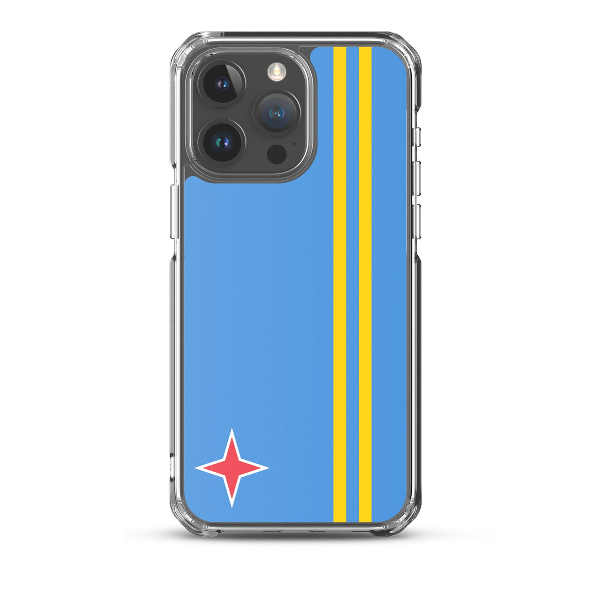 Coque de télephone drapeau aruba - pixelforma