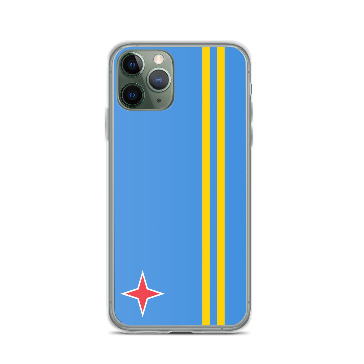 Coque de télephone drapeau aruba - pixelforma