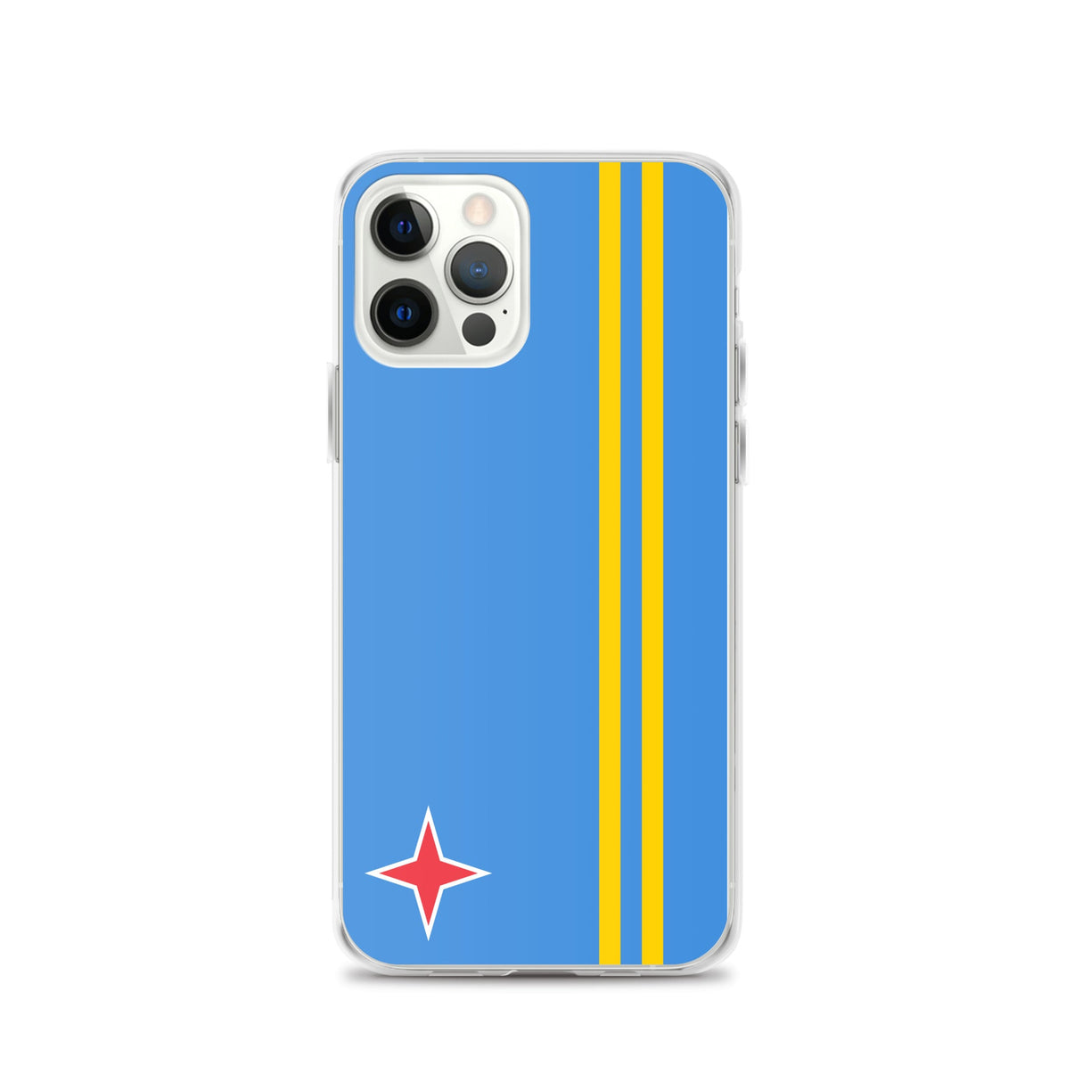 Coque de télephone drapeau aruba - pixelforma