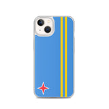 Coque de télephone drapeau aruba - pixelforma
